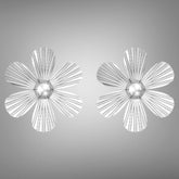 Lotus Stud Earrings